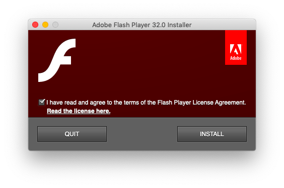 nuisance adobe flash player for mac
